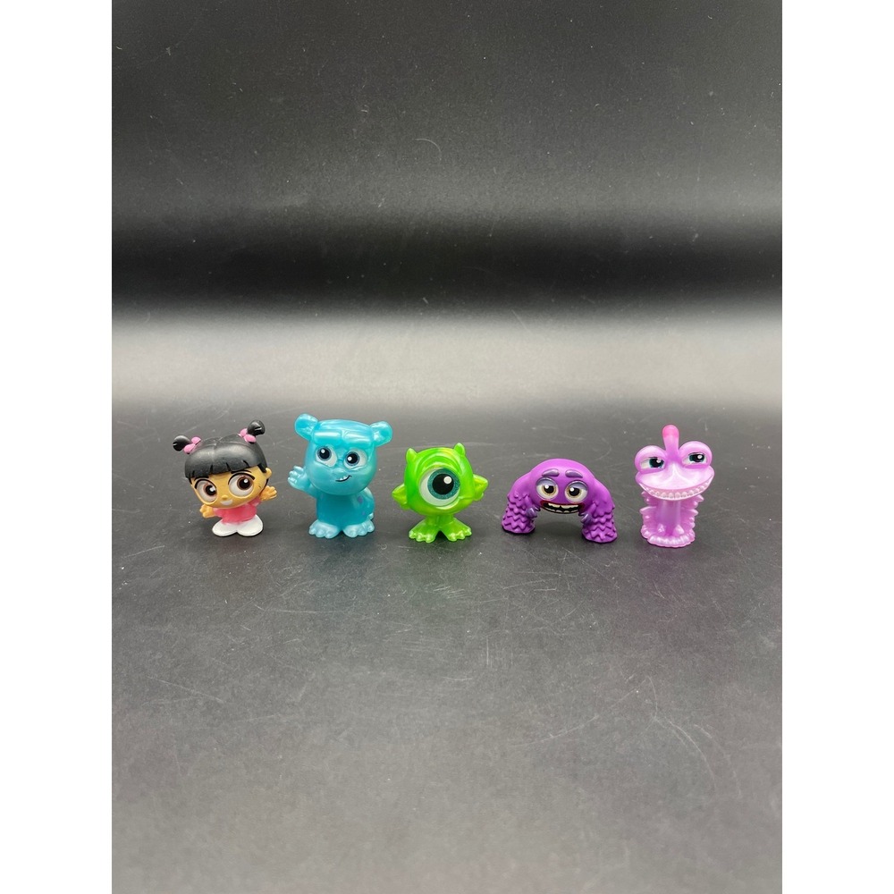 Disney Doorables Monsters Inc Figure Lot Boo Sulley Mike Art Randall Pixar Mini